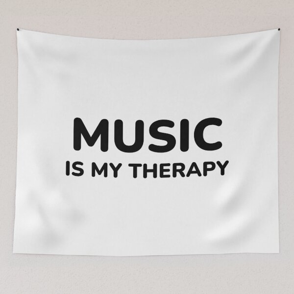 Item preview, Music Is My Therapy designed and sold by Inspirationmotivation.