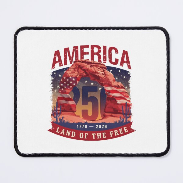 Item preview, America 250 Delicate Arch Desert Southwest 1776-2026 Vintage Patriotic Design v4 designed and sold by DarylWelsh2024.