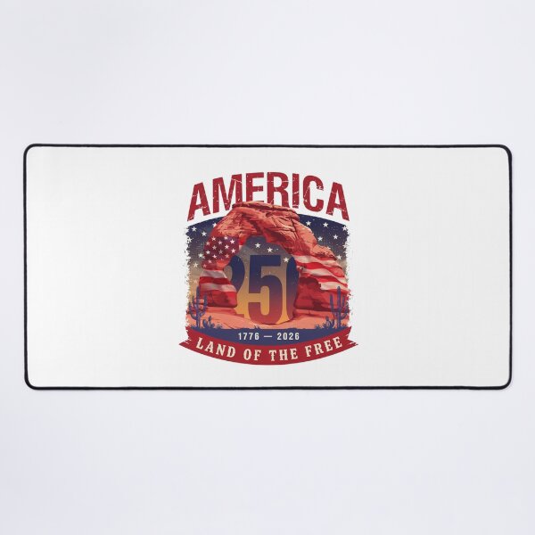 Item preview, America 250 Delicate Arch Desert Southwest 1776-2026 Vintage Patriotic Design v4 designed and sold by DarylWelsh2024.