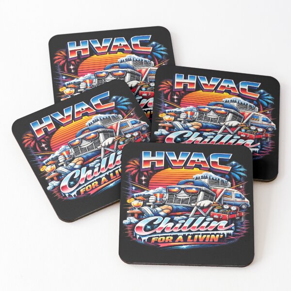 Item preview, HVAC Chillin for a Livin' - Cool Tech Lifestyle Design designed and sold by FrozenHeat97.