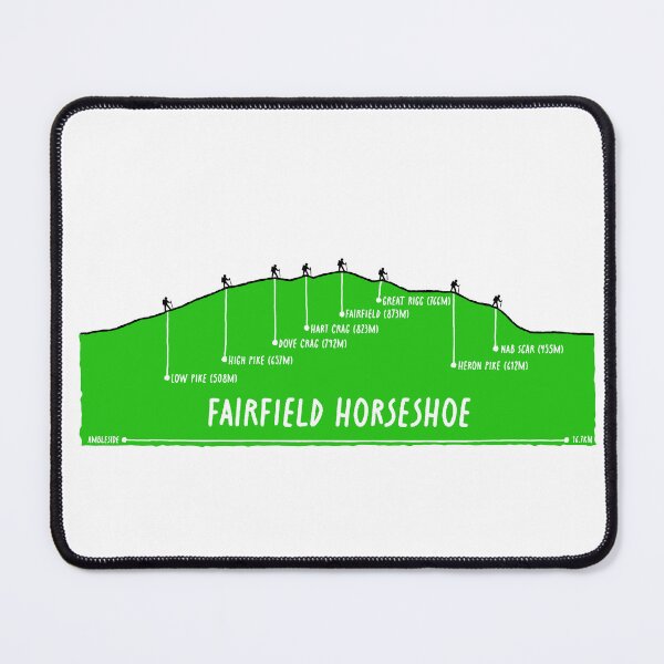 Item preview, Fairfield Horseshoe Lake District Walk Mug (v1) designed and sold by LazloWoodbine.