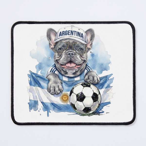 Item preview, French bulldog World Cup Argentina Suppawter designed and sold by The Suppawters.