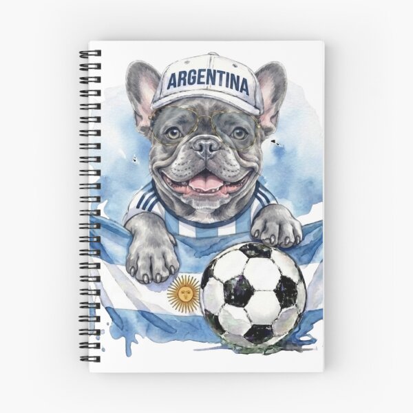 Item preview, French bulldog World Cup Argentina Suppawter designed and sold by The Suppawters.