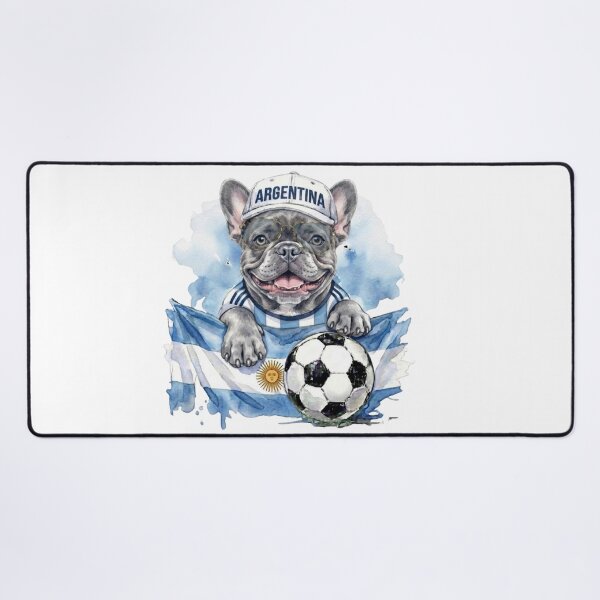 Item preview, French bulldog World Cup Argentina Suppawter designed and sold by The Suppawters.