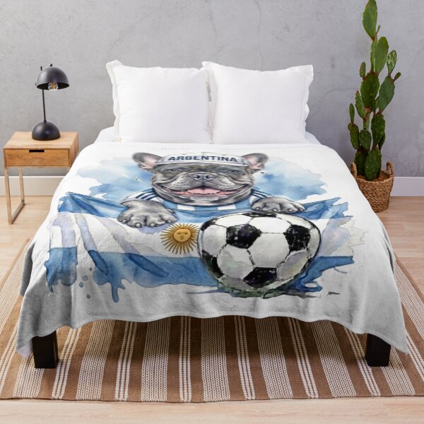 Item preview, French bulldog World Cup Argentina Suppawter designed and sold by The Suppawters.