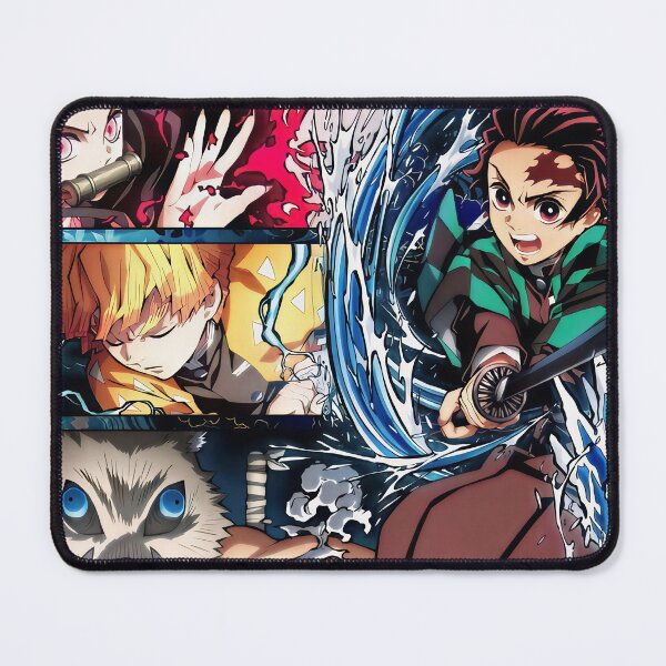 Item preview, Demon Slayer Kimetsu no Yaiba Character Collage designed and sold by PosterFuel.