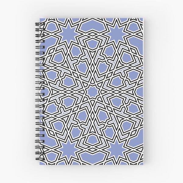 Item preview, Alhambra black white and blue designed and sold by mathemartiste.