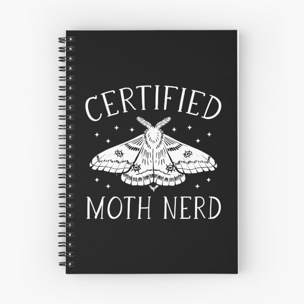 Item preview, Certified Moth Nerd Minimalist Cottagecore Moth Art designed and sold by Dmetalx Art Apparel.