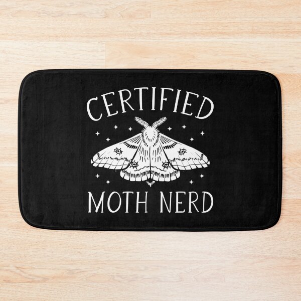 Item preview, Certified Moth Nerd Minimalist Cottagecore Moth Art designed and sold by Dmetalx Art Apparel.