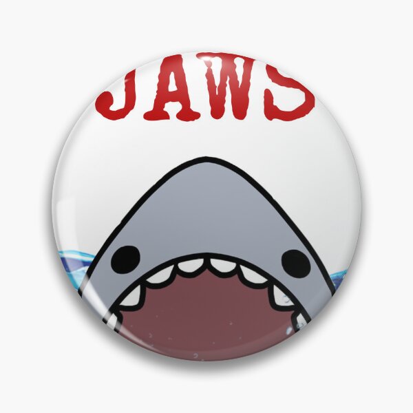 Item preview, Funny Jaws Inspired Shark Art designed and sold by Heavenly-Cloudz.