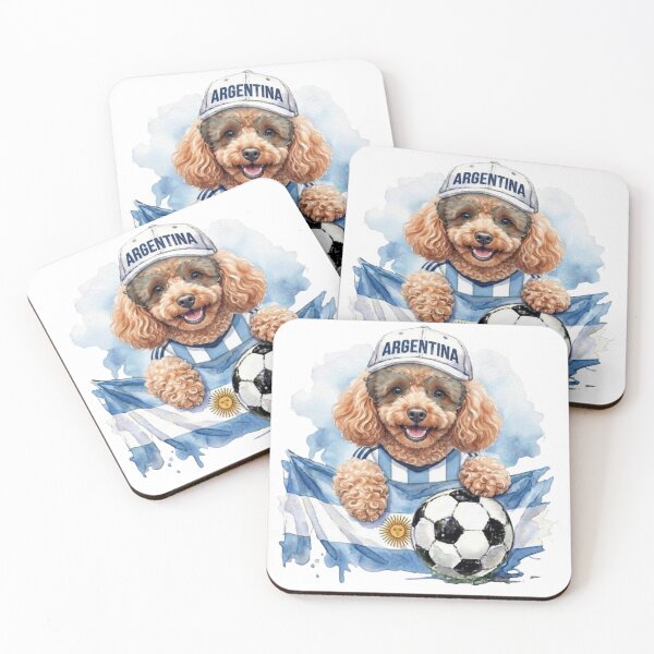 Item preview, Toy poodle World Cup Argentina Suppawter designed and sold by The Suppawters.