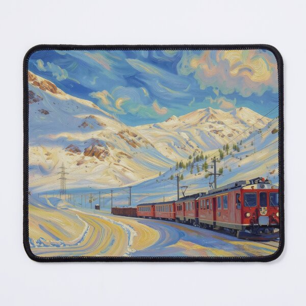 Item preview, Winter Train designed and sold by tomorrowsart.