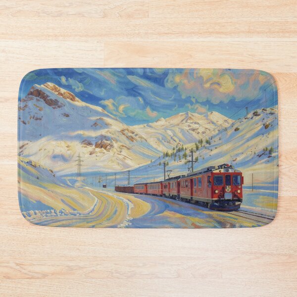 Artikelvorschau, Winterzug entworfen und verkauft von tomorrowsart.