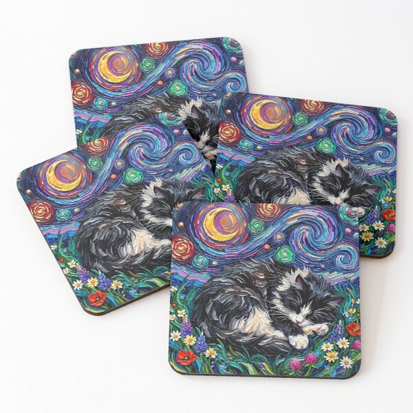 Item preview, Celestial Dreaming Cat designed and sold by AjaTrier.