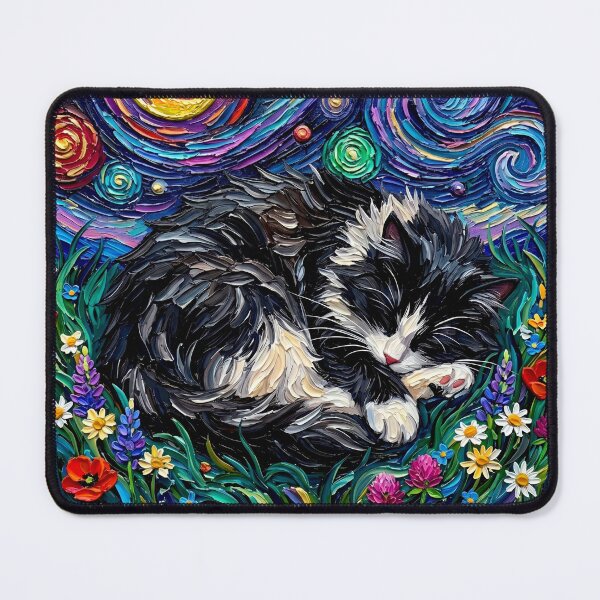 Item preview, Celestial Dreaming Cat designed and sold by AjaTrier.