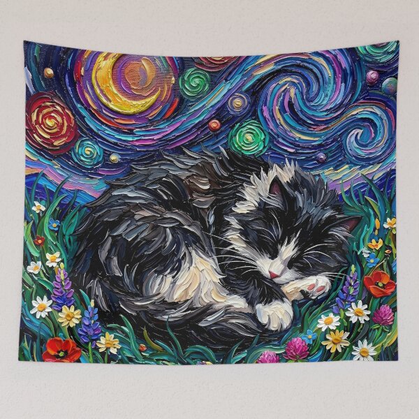Item preview, Celestial Dreaming Cat designed and sold by AjaTrier.