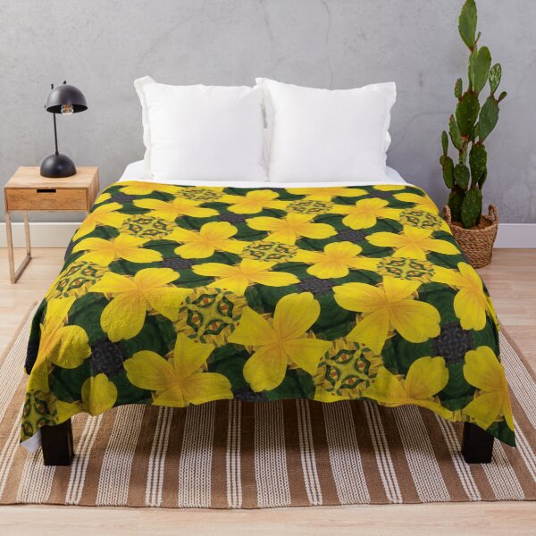 Item preview, Grand Golden Flowers Dynamic Flow designed and sold by Here's To Endless Possibilities.