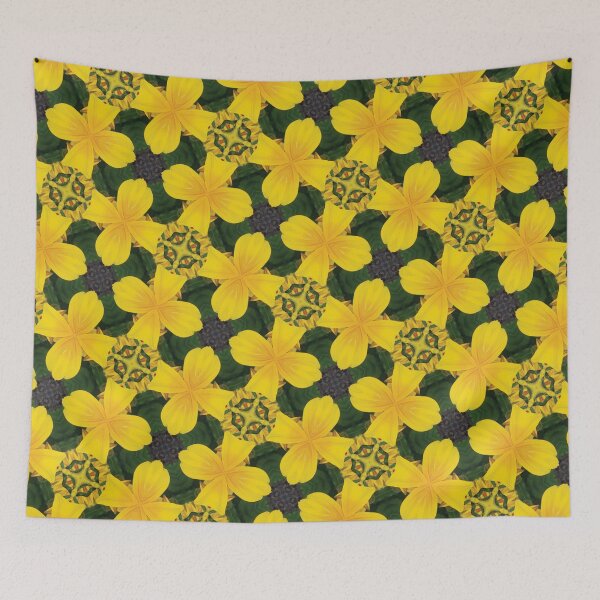 Item preview, Grand Golden Flowers Dynamic Flow designed and sold by Here's To Endless Possibilities.