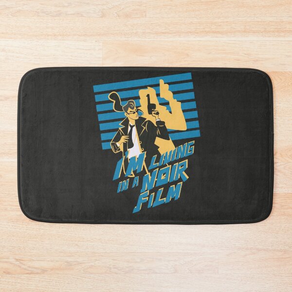 Item preview, I’m Living in a Noir Investigator Retro Illustration designed and sold by beboplab.