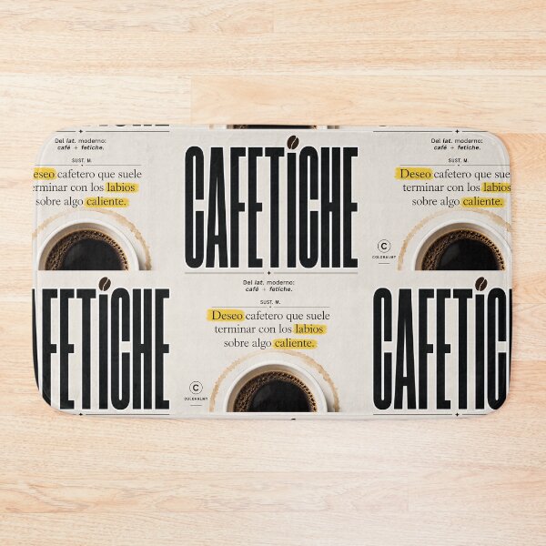 Item preview, COFFEE | Funny Coffee Lover Typography Design | Coffee Addict Gift by Coloralmy designed and sold by Coloralmy.