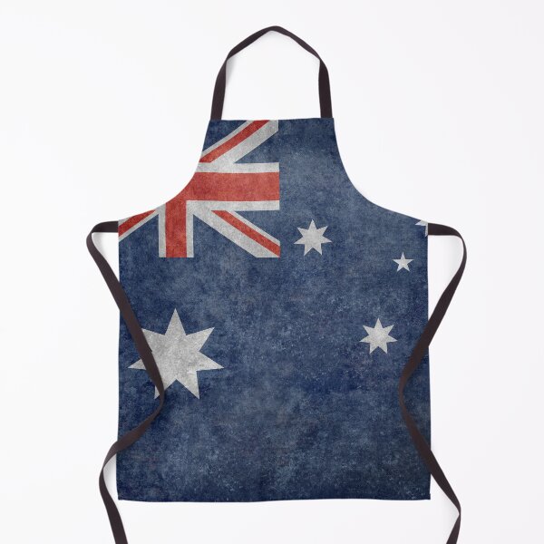 Item preview, Flag of Australia, grungy textured version designed and sold by Bruiserstang.
