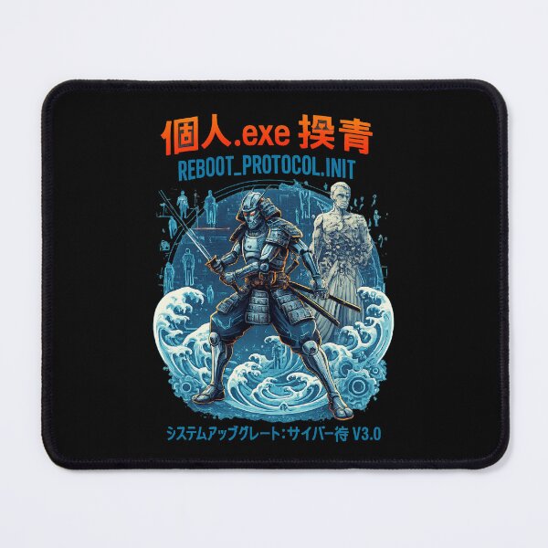 Item preview, Cyberpunk Samurai Cyber Mecha | Japanese Kanji Tech Humor designed and sold by Cree8if.