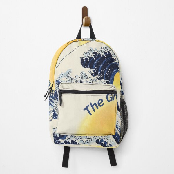 Item preview, Retro Great Wave Sunset | Vintage Ocean Art designed and sold by Krishnacre8.