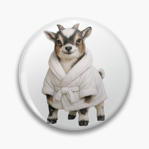 Item preview, Bathrobe Pygmy Goat designed and sold by Sillytoe.