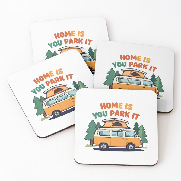 Item preview, Home Is Where You Park It designed and sold by TrailNest.