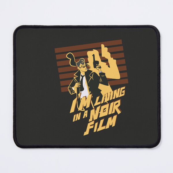 Item preview, I’m Living in a Noir True Crime Illustration designed and sold by beboplab.