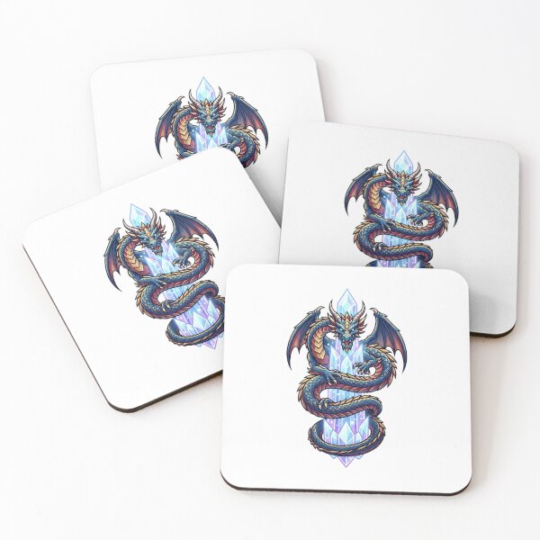 Item preview, Dragon wrapped around crystal tower designed and sold by kidoramagic.