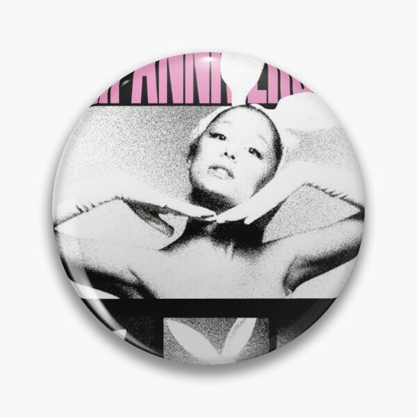 Item preview, Ariana Dangerous Woman 10th Anniversary Fan Art – Bunny Ears Pink Print designed and sold by gringoods.