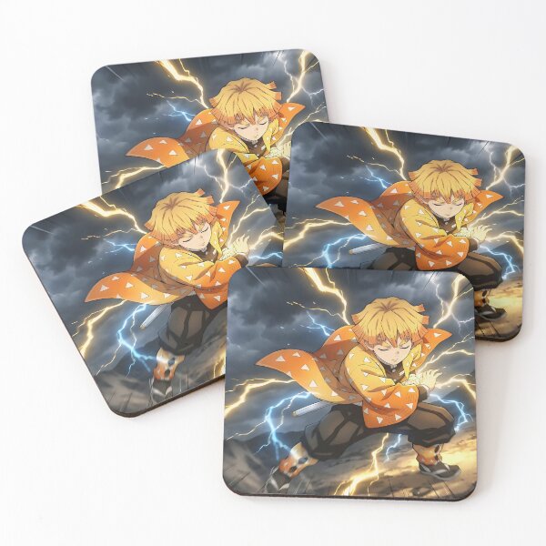 Item preview, Zenitsu Agatsuma Thunder Breathing designed and sold by PosterFuel.
