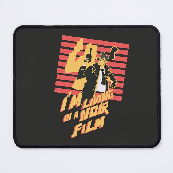 Item preview, I’m Living in a Noir True Crime Illustration designed and sold by beboplab.