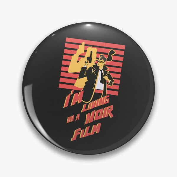 Item preview, I’m Living in a Noir True Crime Illustration designed and sold by beboplab.