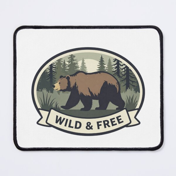 Item preview, Wild and Free designed and sold by TrailNest.