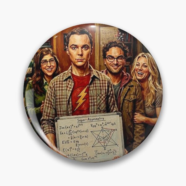 Item preview, The Big Bang Theory Retro Geek Comedy Tribute Art Poster designed and sold by Art's Diner.