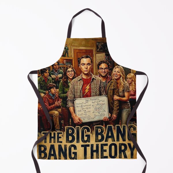 Item preview, Póster artístico de The Big Bang Theory: Un homenaje a la comedia retro geek designed and sold by Art's Diner.