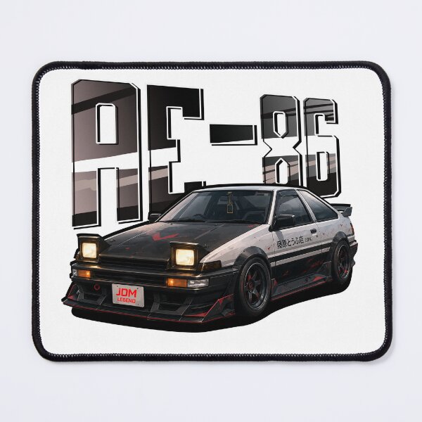 Artikelvorschau, JDM Legends AE86 – Japanische Sportwagen im Retro-Street-Racing-Stil | Drift- und Tuning-Design entworfen und verkauft von RonJoshArts.