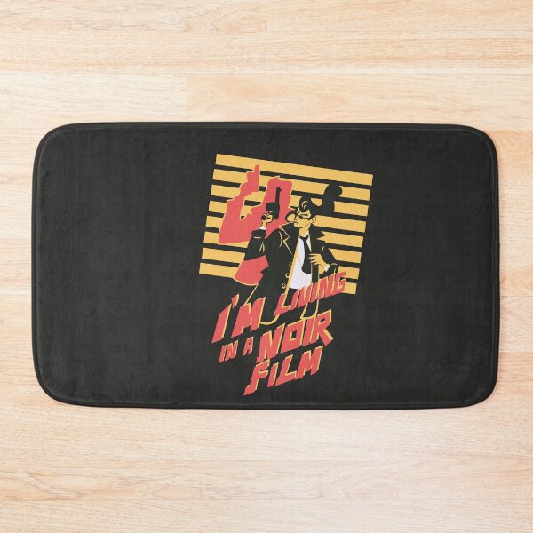 Item preview, I’m Living in a Noir Vintage Detective Illustration designed and sold by beboplab.