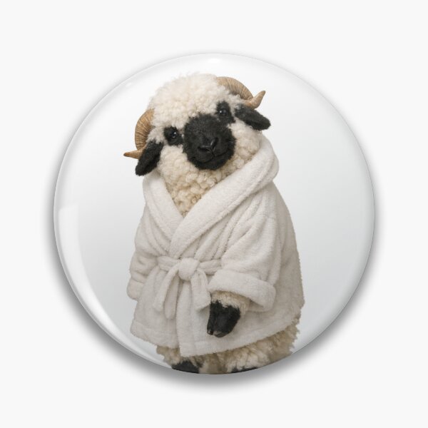 Item preview, Bathrobe Valais Blacknose Sheep designed and sold by Sillytoe.