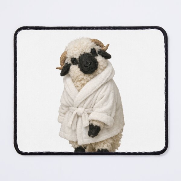 Item preview, Bathrobe Valais Blacknose Sheep designed and sold by Sillytoe.