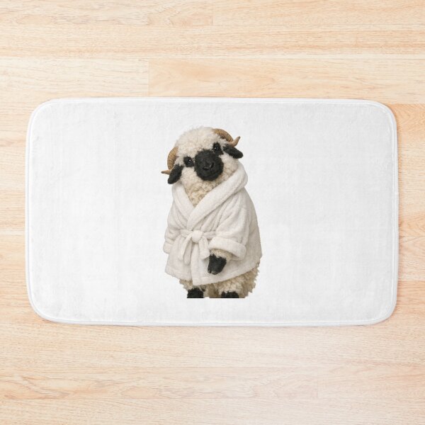 Item preview, Bathrobe Valais Blacknose Sheep designed and sold by Sillytoe.