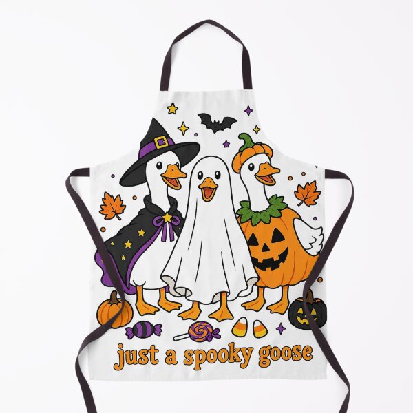 Item preview, Just a Spooky Goose – Cute Halloween Art designed and sold by anabellstar design co.