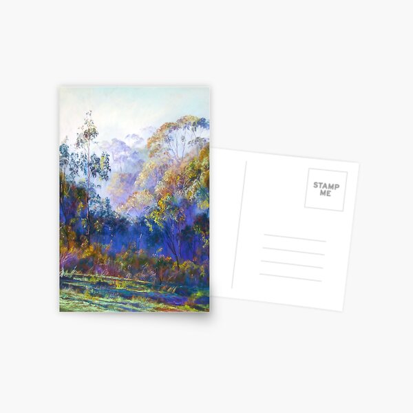 Winter Blues - (Near Seymour, Victoria) Postcard