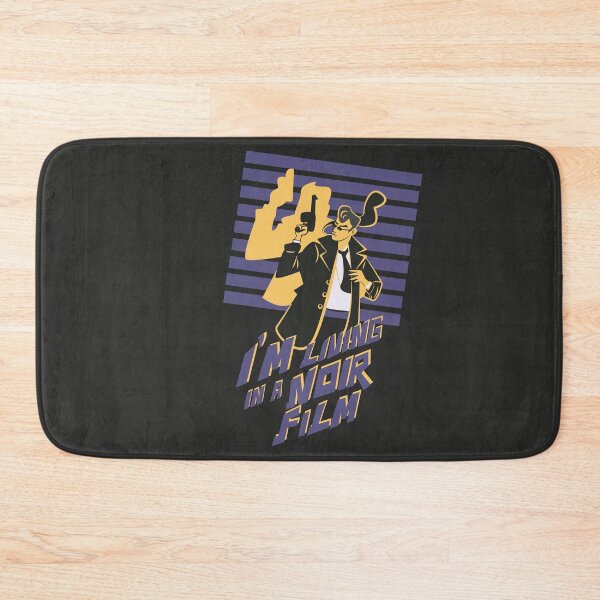 Item preview, I’m Living in a Noir Vintage Detective Illustration designed and sold by beboplab.