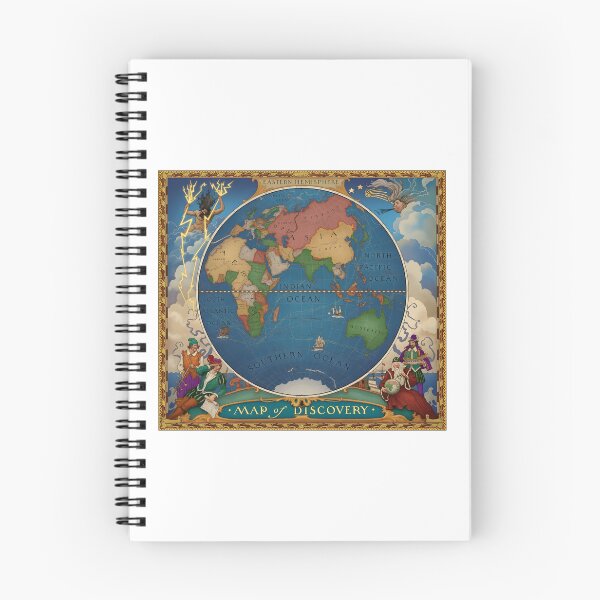 Item preview, The Map of Discovery: An Allegorical Eastern Hemisphere designed and sold by interdesigner.