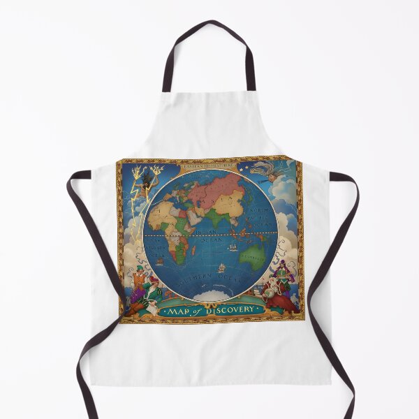 Item preview, The Map of Discovery: An Allegorical Eastern Hemisphere designed and sold by interdesigner.
