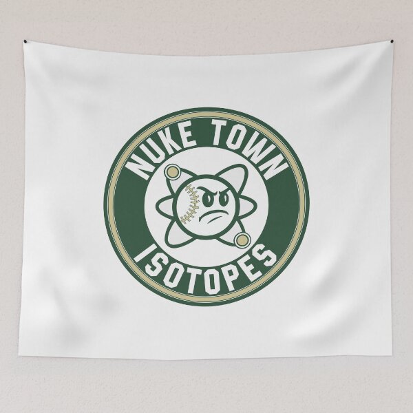 Item preview, Isotopes Team Logo designed and sold by TheHazyCoast.