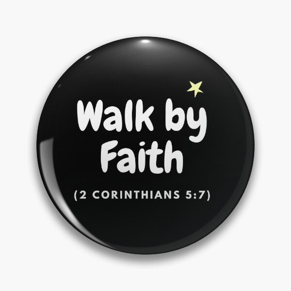 Item preview, Copy of Walk by Faith Minimalist Christian Design designed and sold by JoselynAr.